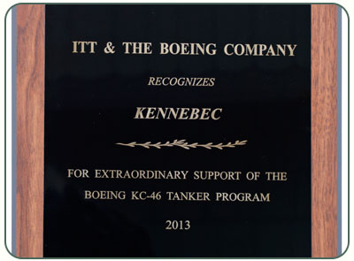 ITT and Boeing Award